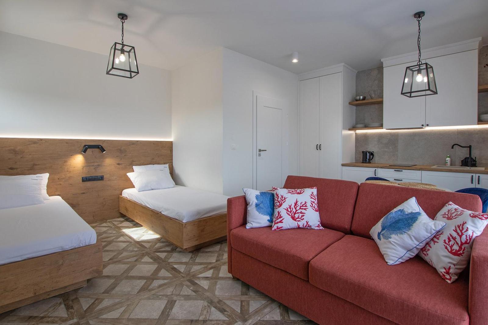 Portamenty Apartman Chłopy Kültér fotó