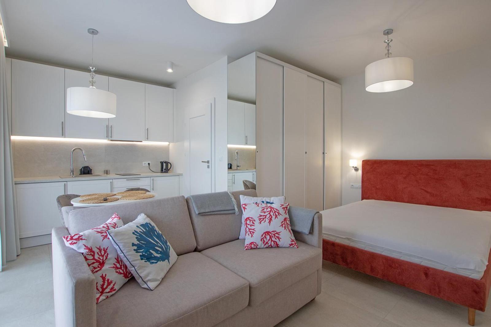 Portamenty Apartman Chłopy Kültér fotó